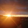 久しぶりの夕日♪