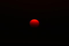 夕日