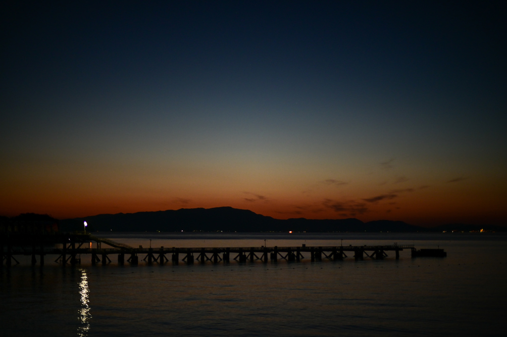 夕暮れ