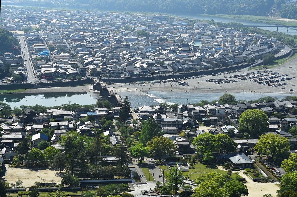 岩国城から♪