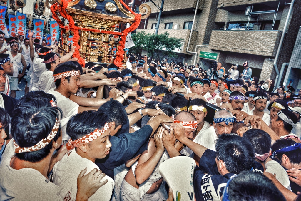 南千住天王祭、御本社神輿