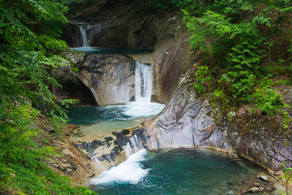 涼を求めて、西沢渓谷