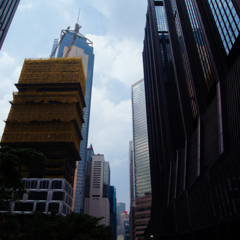 香港　摩天楼