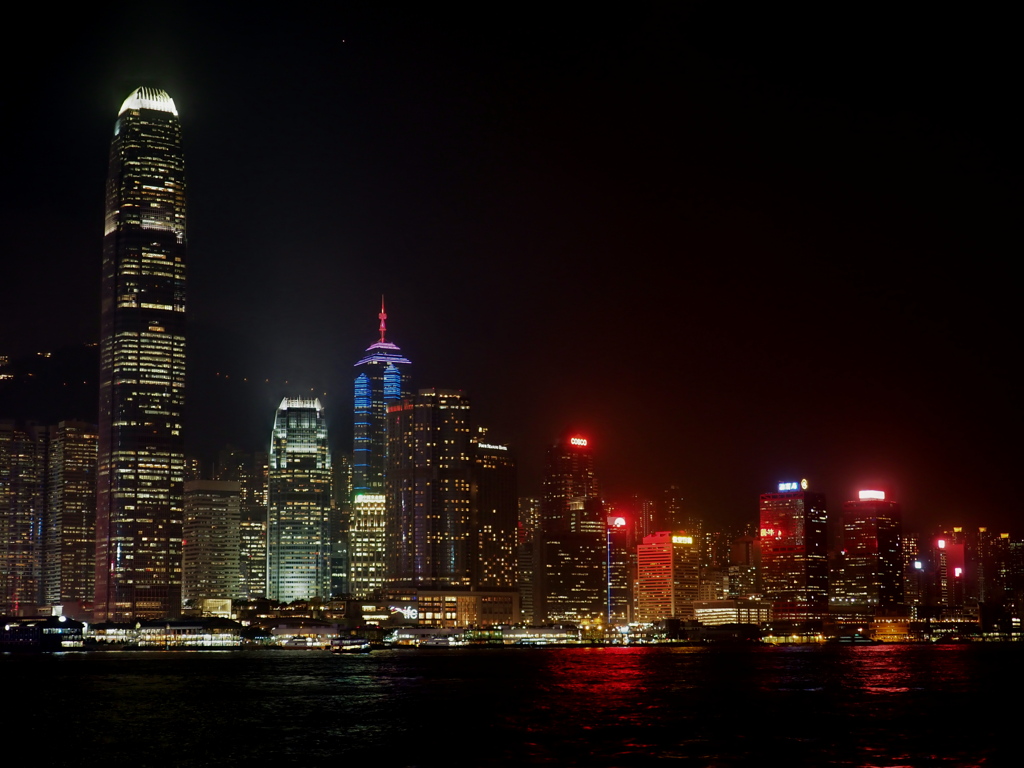 香港の夜景