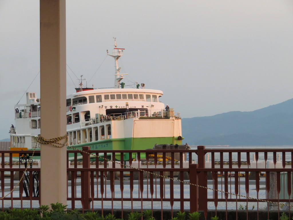 熊本港　フェリーあそ