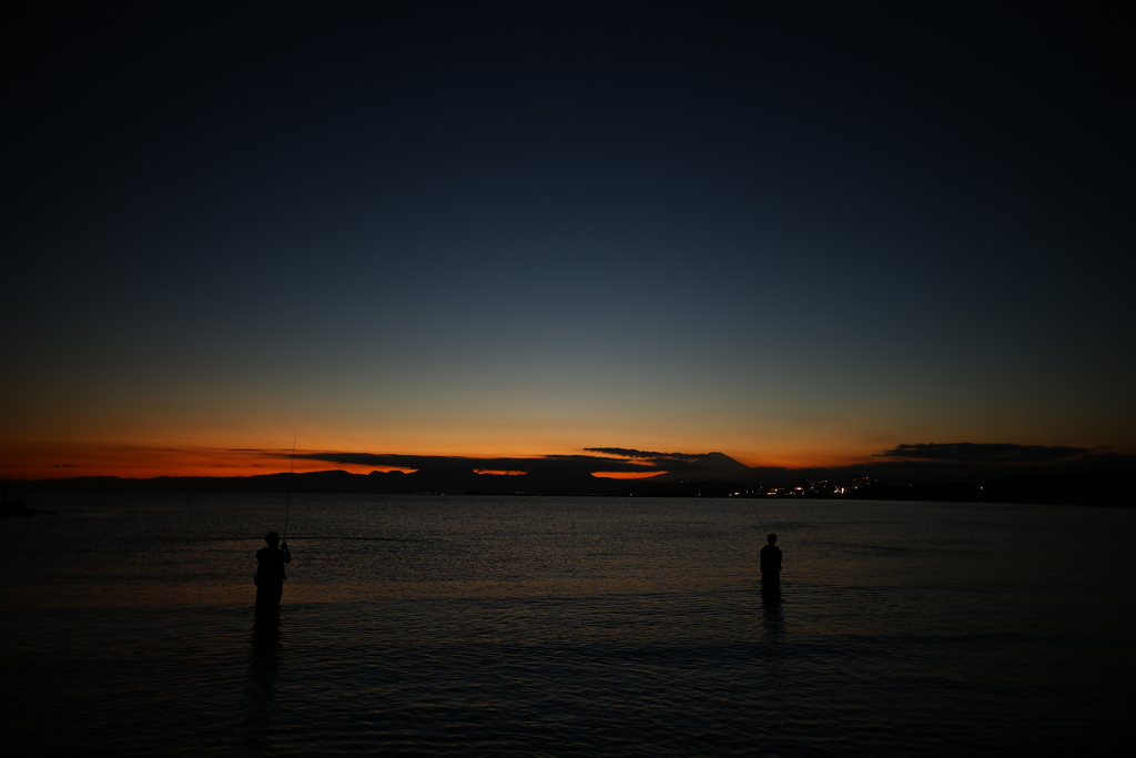 いつまでも釣っていた