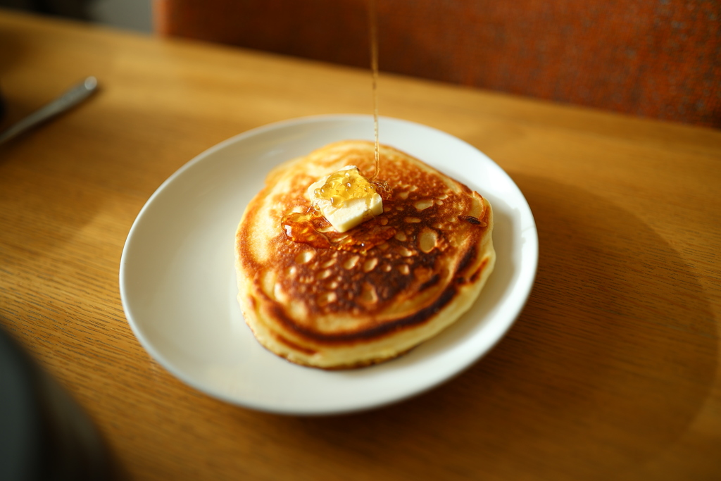 蜂蜜とバターで
