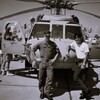 1991.Aug UH-60の前で