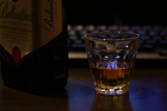 少しだけスコッチ。