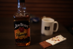 寒い夜、ハニーが待っていた。