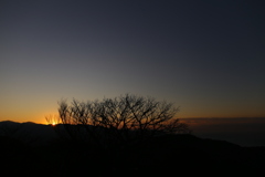 初冬　落陽
