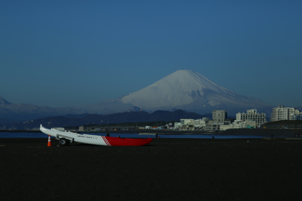 冬のアメンボウ号