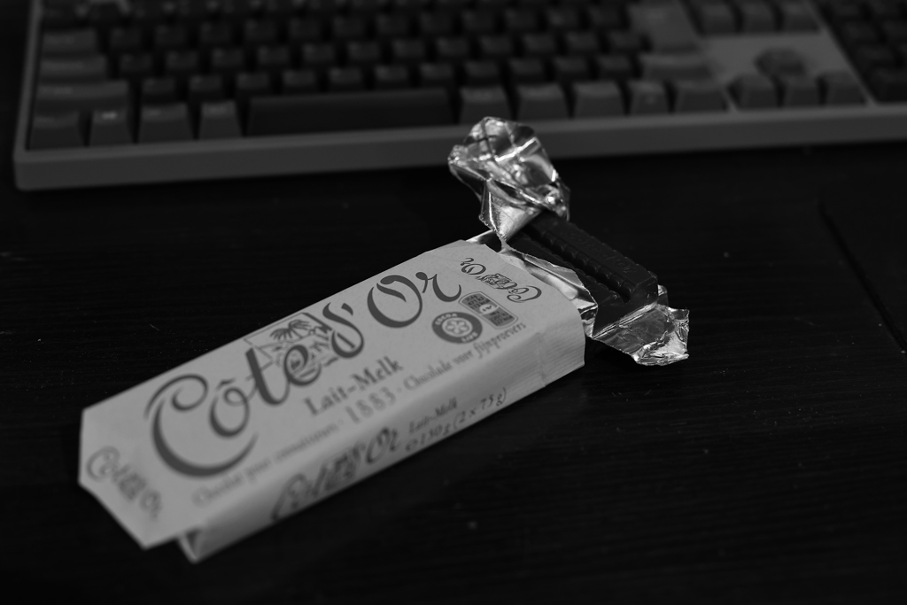 給料日のチョコレート