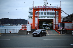 フェリーで千葉へ
