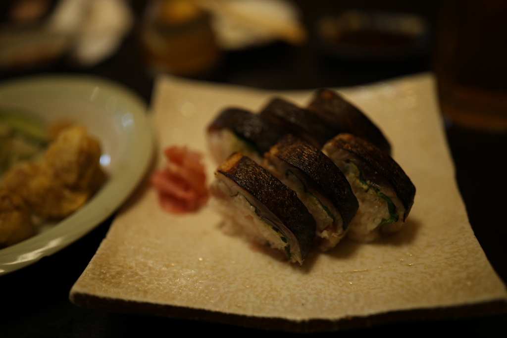 関鯖の寿司