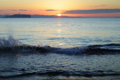 手前にフォーカス