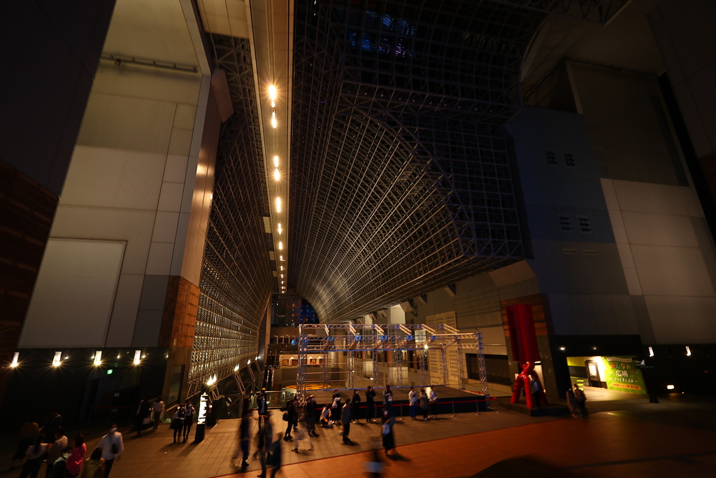 京都駅について。