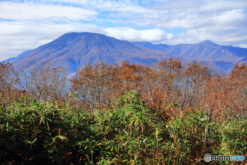 晩秋の黒姫山