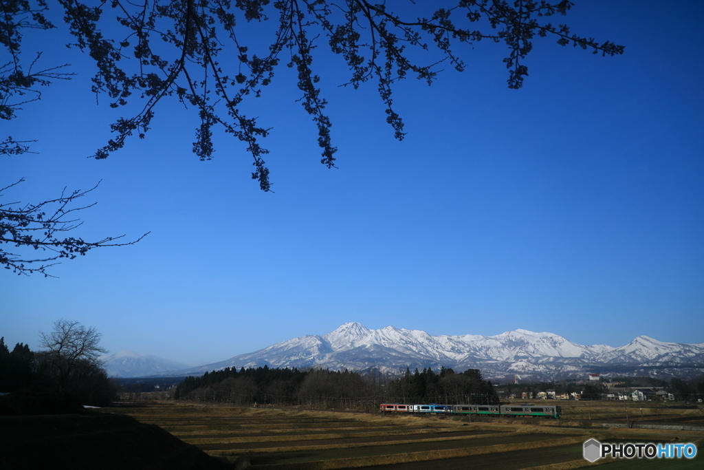 妙高連山を走る