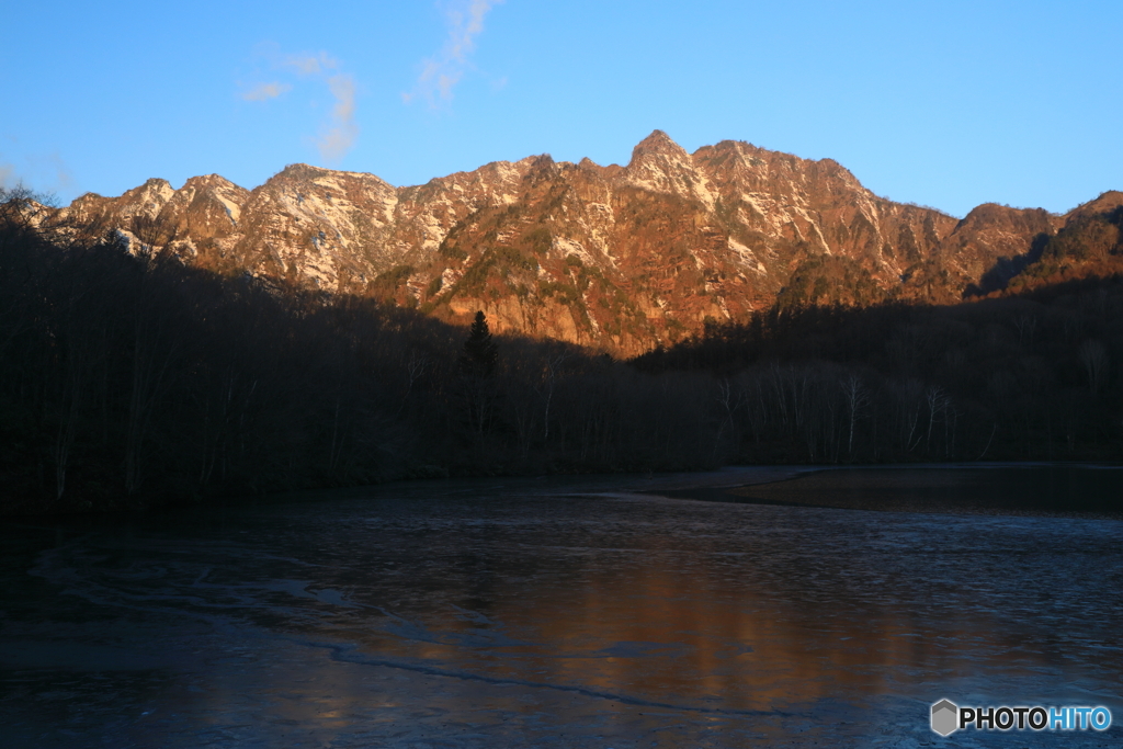 夜明け・・・西岳