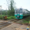 踏切通過