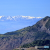 笠岳と北アルプス