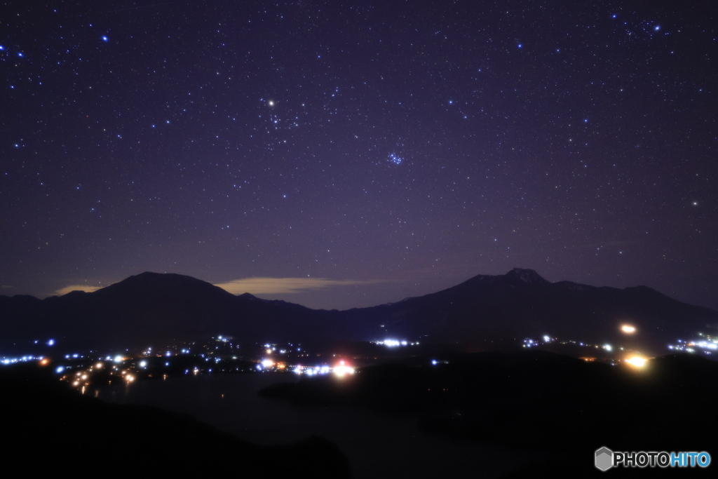 名峰たちの夜・・・昴