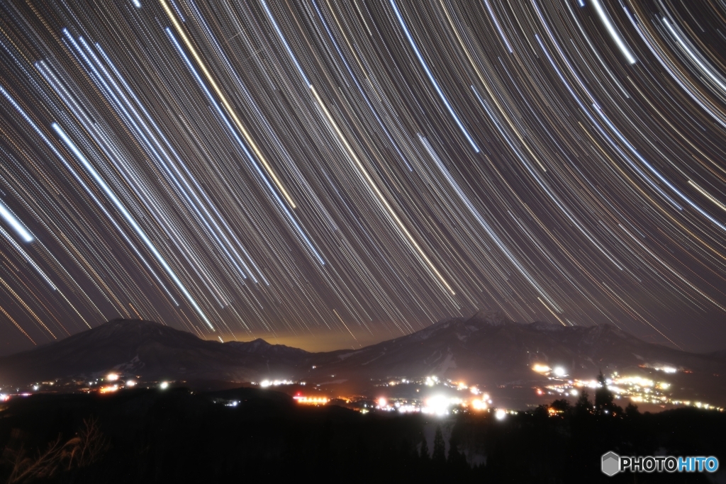 賑やかな大空