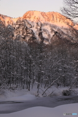 高妻山の夜明け