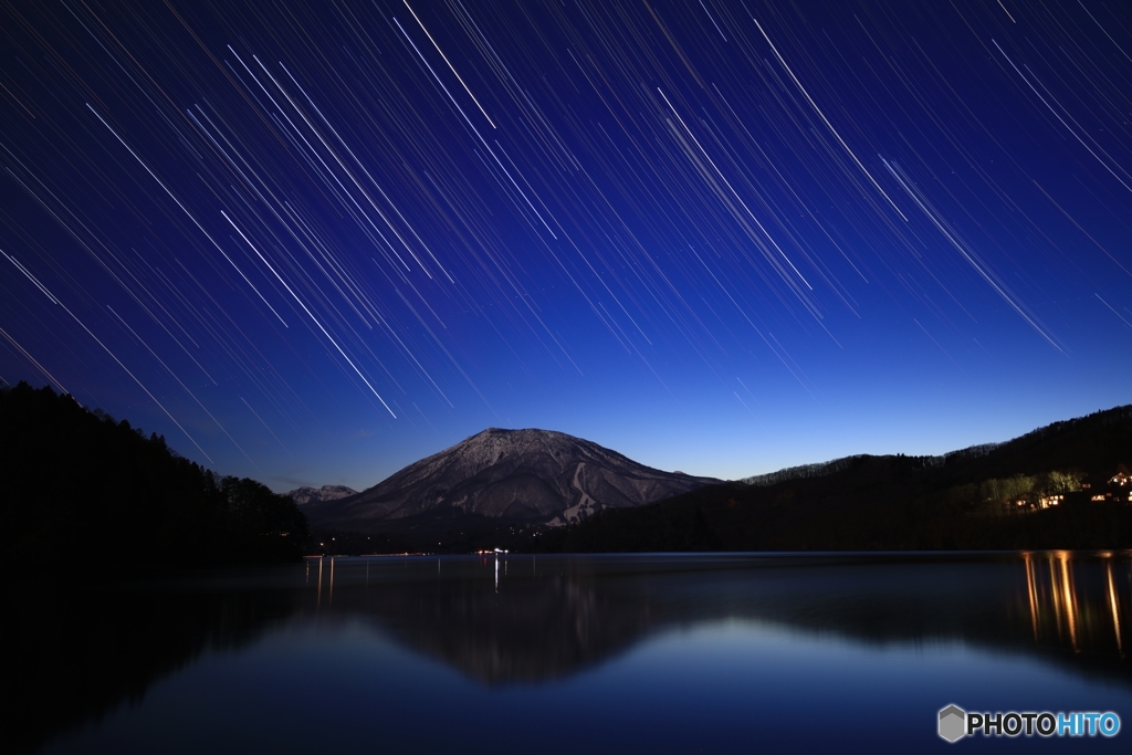 星降る野尻湖