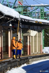 雪庇落とし