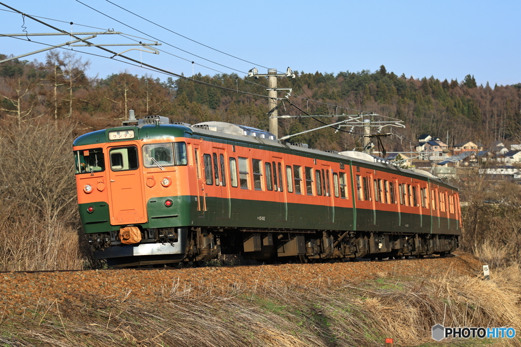 レトロな電車