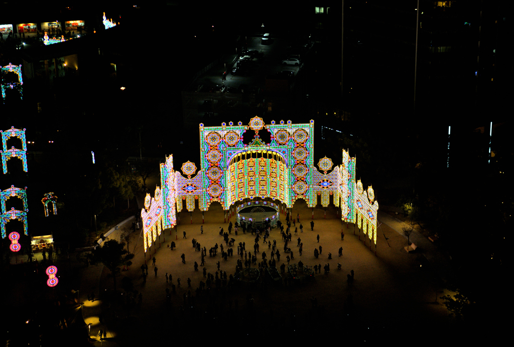 24階からの東遊園地会場