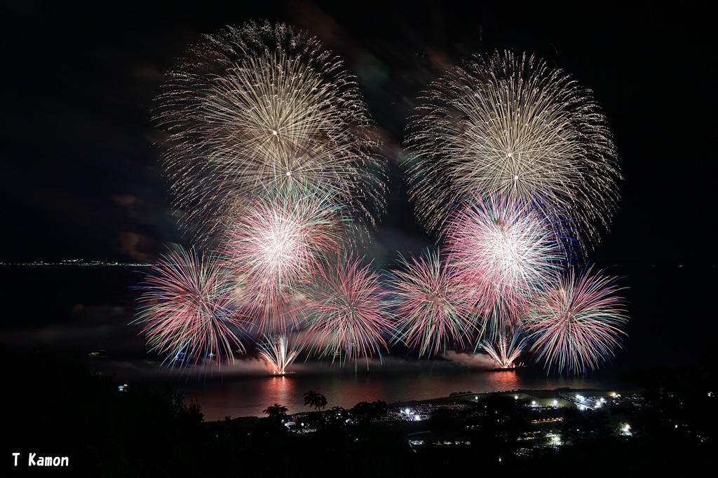 淡路市夏まつり花火⑧