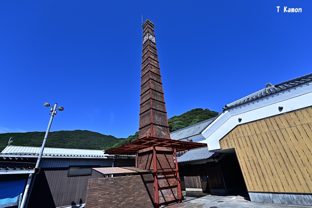 醤油工場の煙突