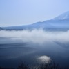 霧の中から富士山が見えた!!