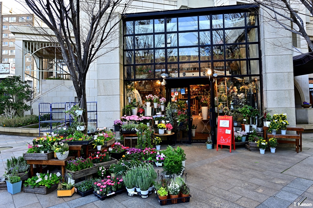 ファン御用達のお花屋さん