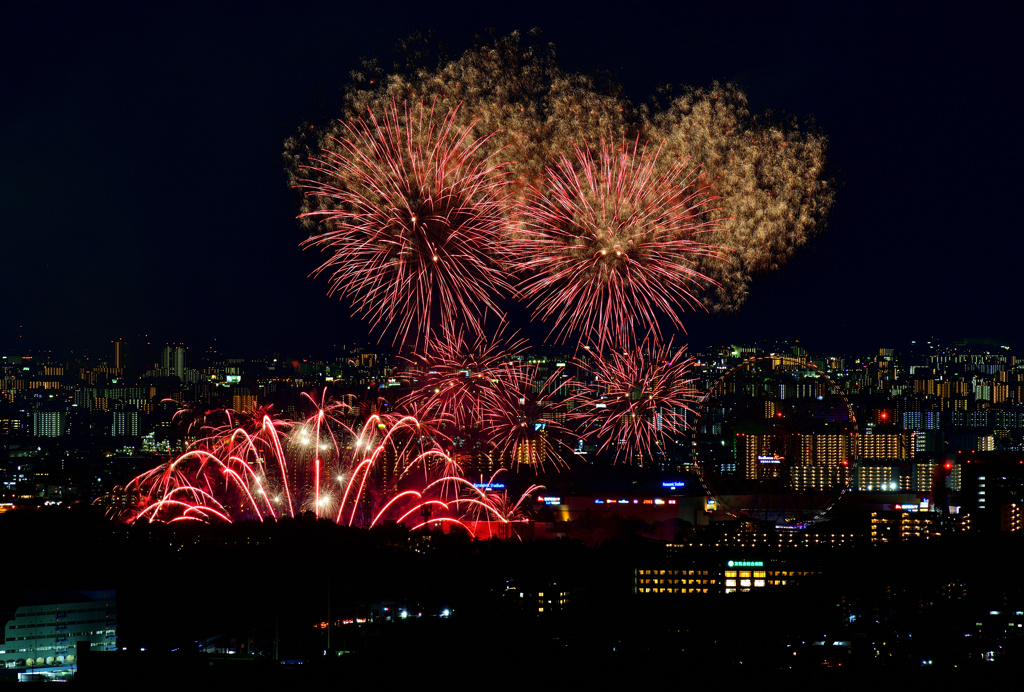 万博夜空がアートになる日2023⑧