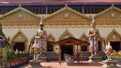 タイと中国様式が交わる仏教寺院①