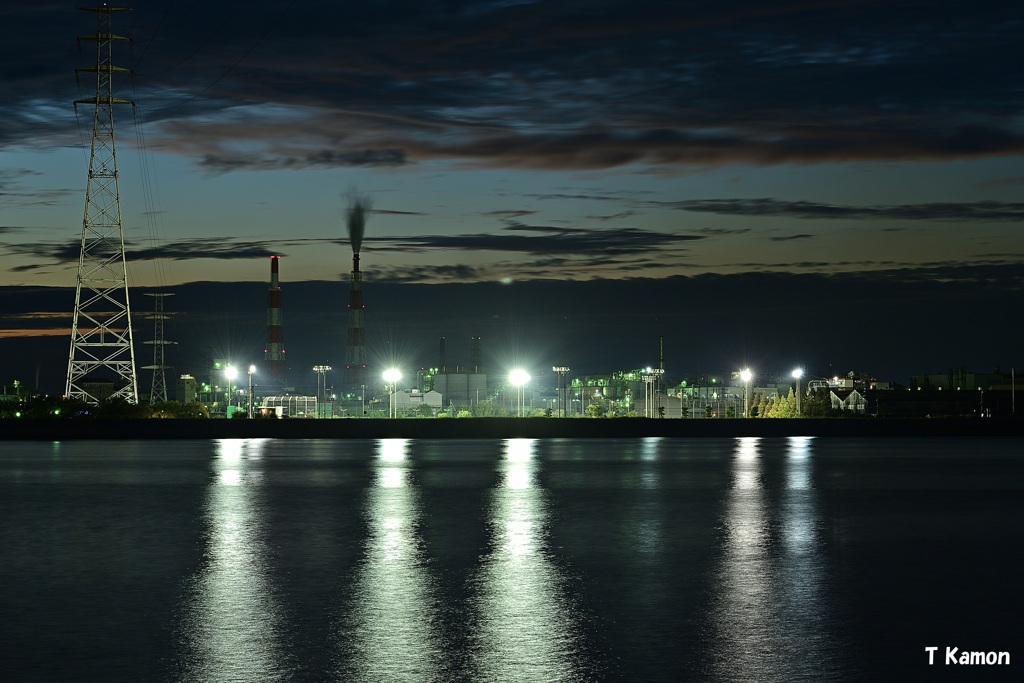 高砂の夜景