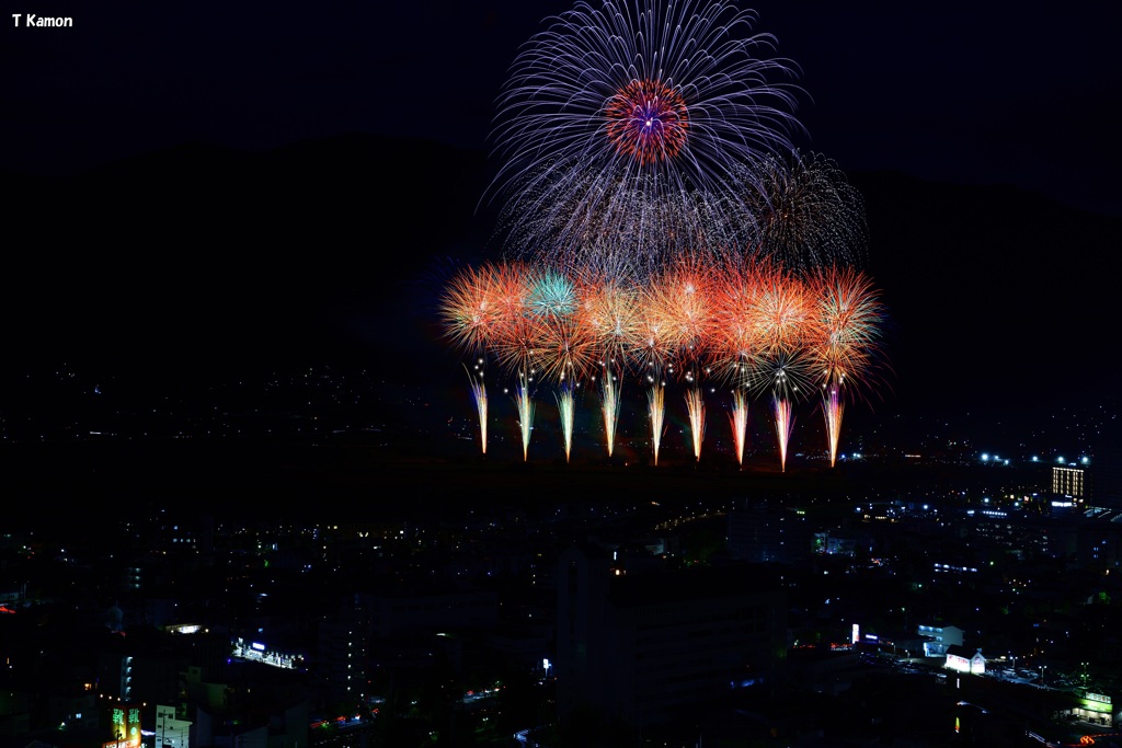 亀岡平和祭保津川市民花火大会③