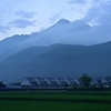 梅雨の由布岳