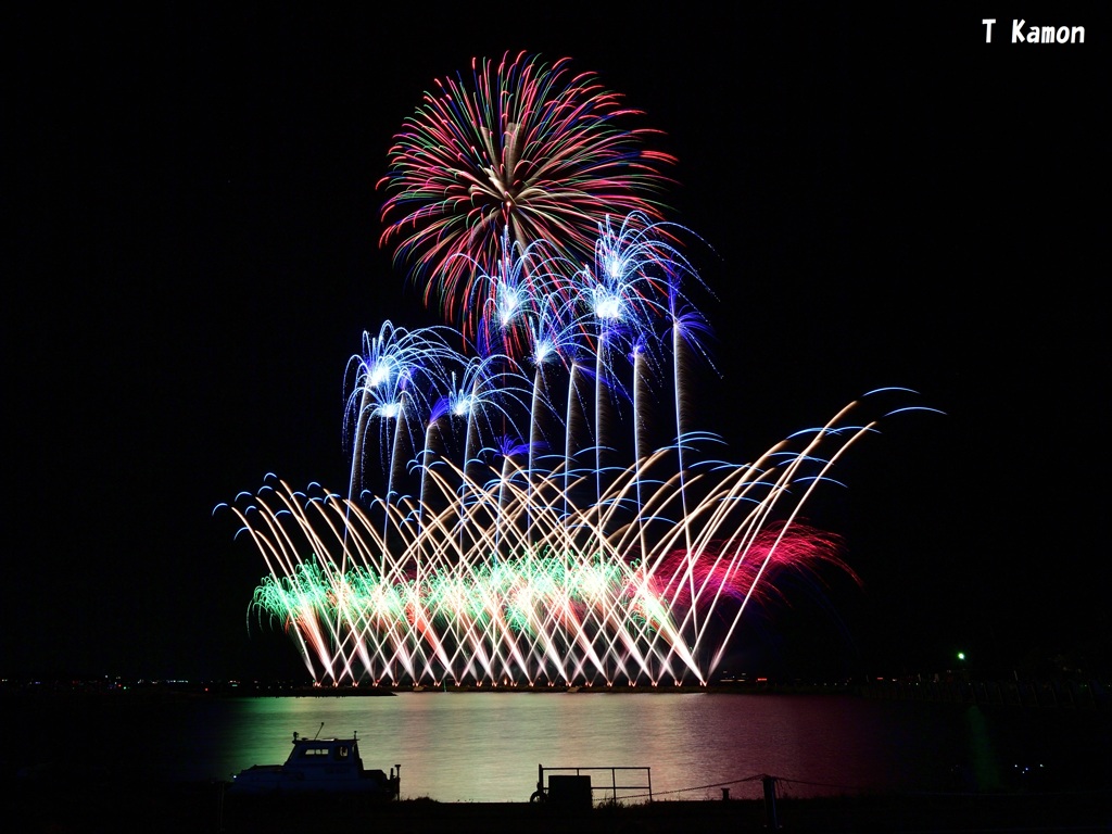 長浜・北びわ湖大花火④