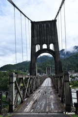 日本最大級の木製吊り橋③
