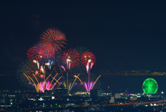 大阪湾りんくう芸術花火③