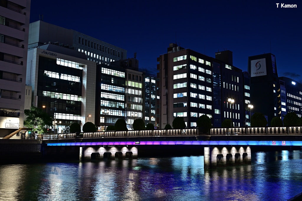 夜の浪速の八百ハ橋⑫