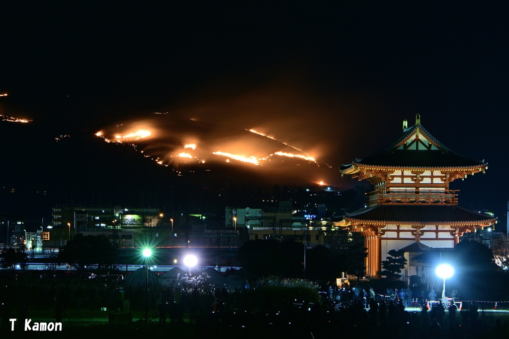 若草山の山焼き