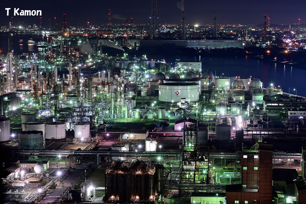 四日市工場夜景