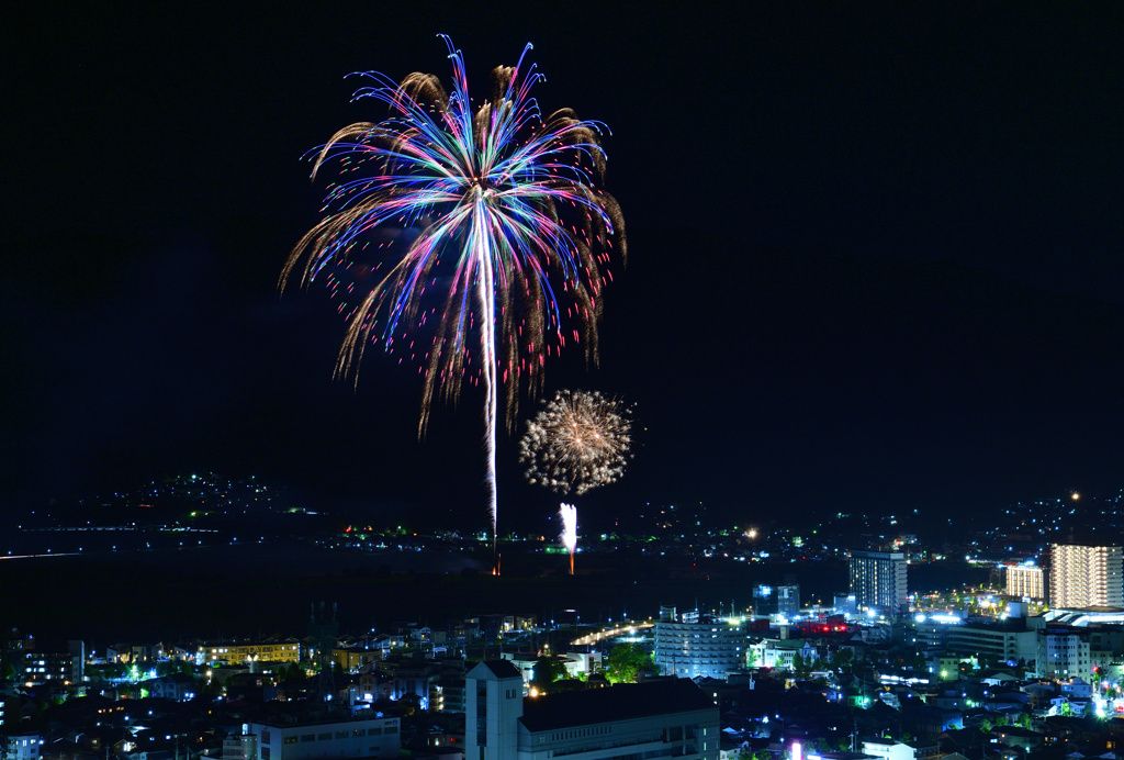 亀岡平和祭保津川市民花火大会③