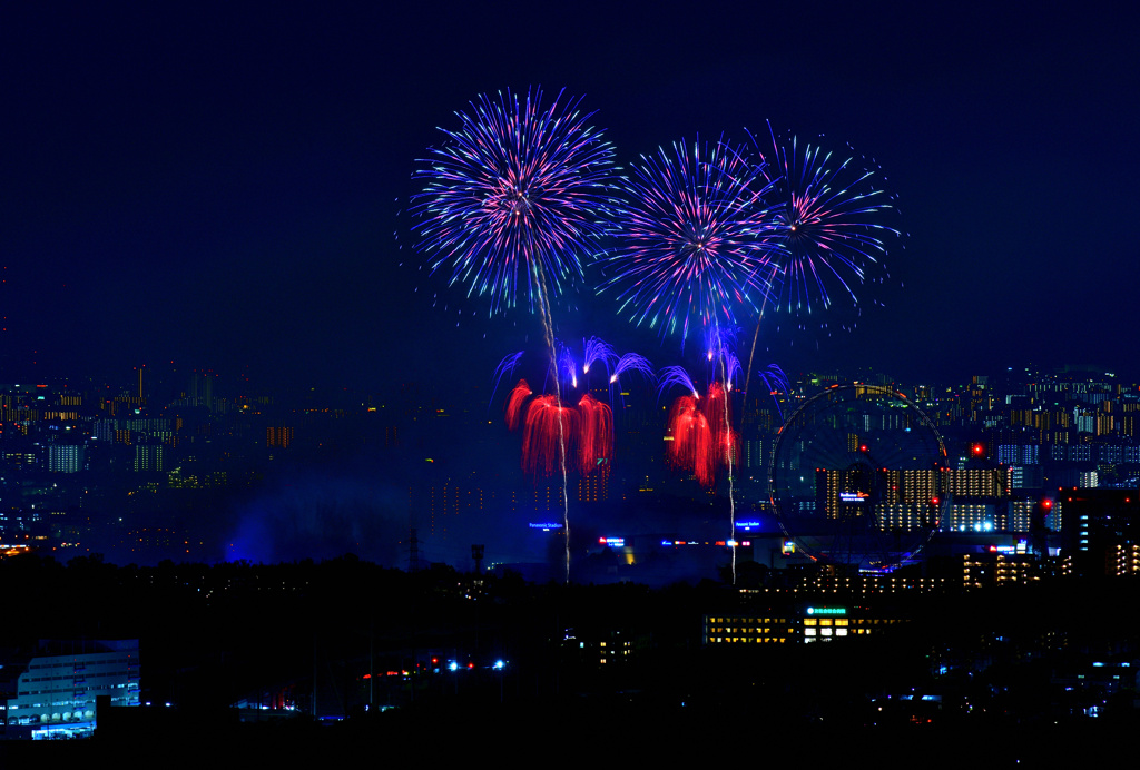 万博夜空がアートになる日2023⑬